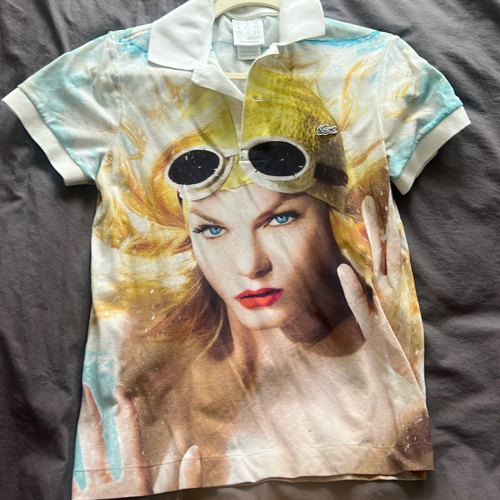 Visionaire 54 sport Lacoste Phil Poynter Polo Shirt Sz Small